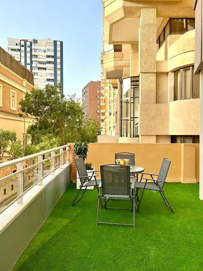 Malagueta Beach II & Private Terrace By Ele Apartments Malaga